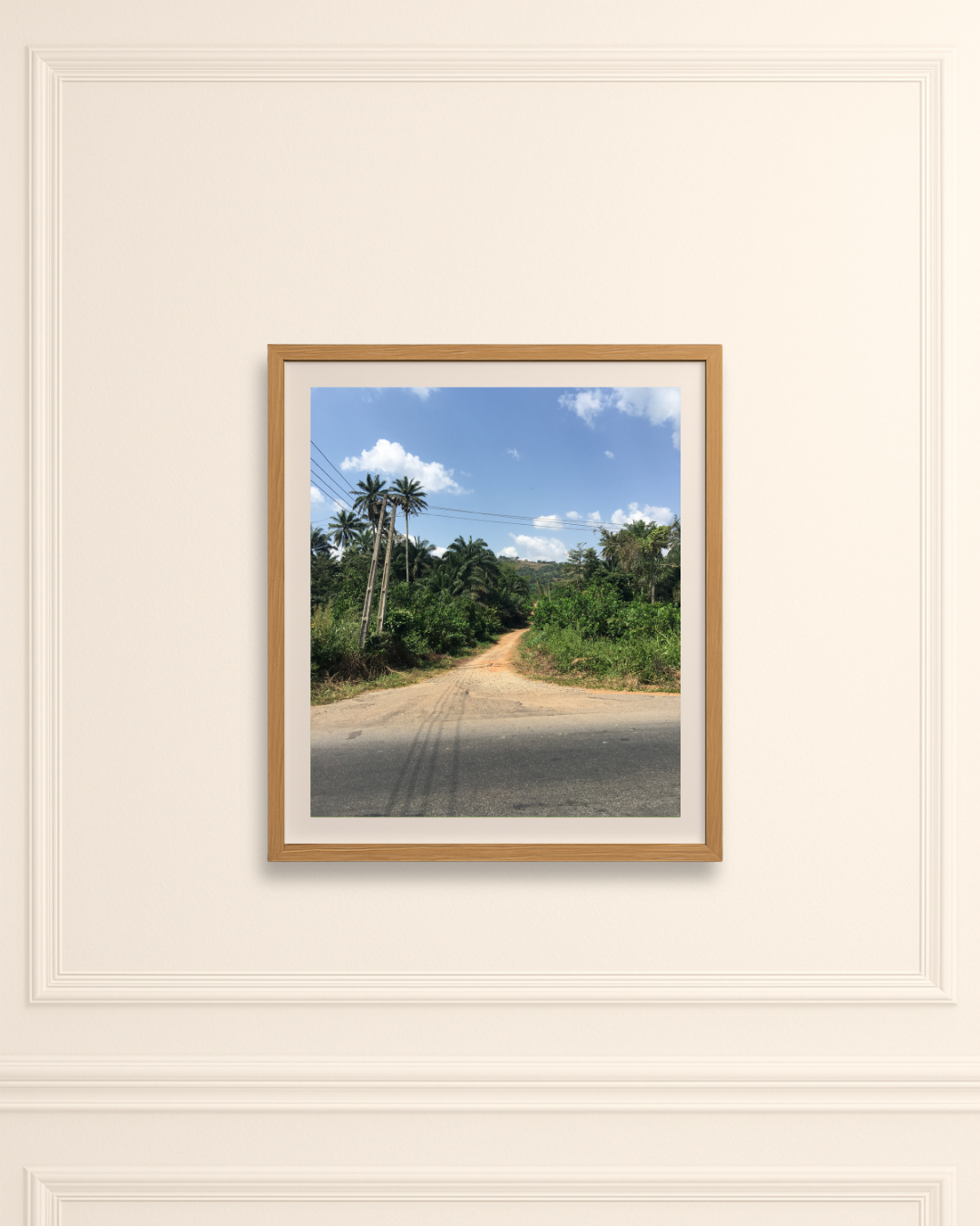 The Road to Ilesha Nigeria - 45cm x 60cm / Print only - C-Type