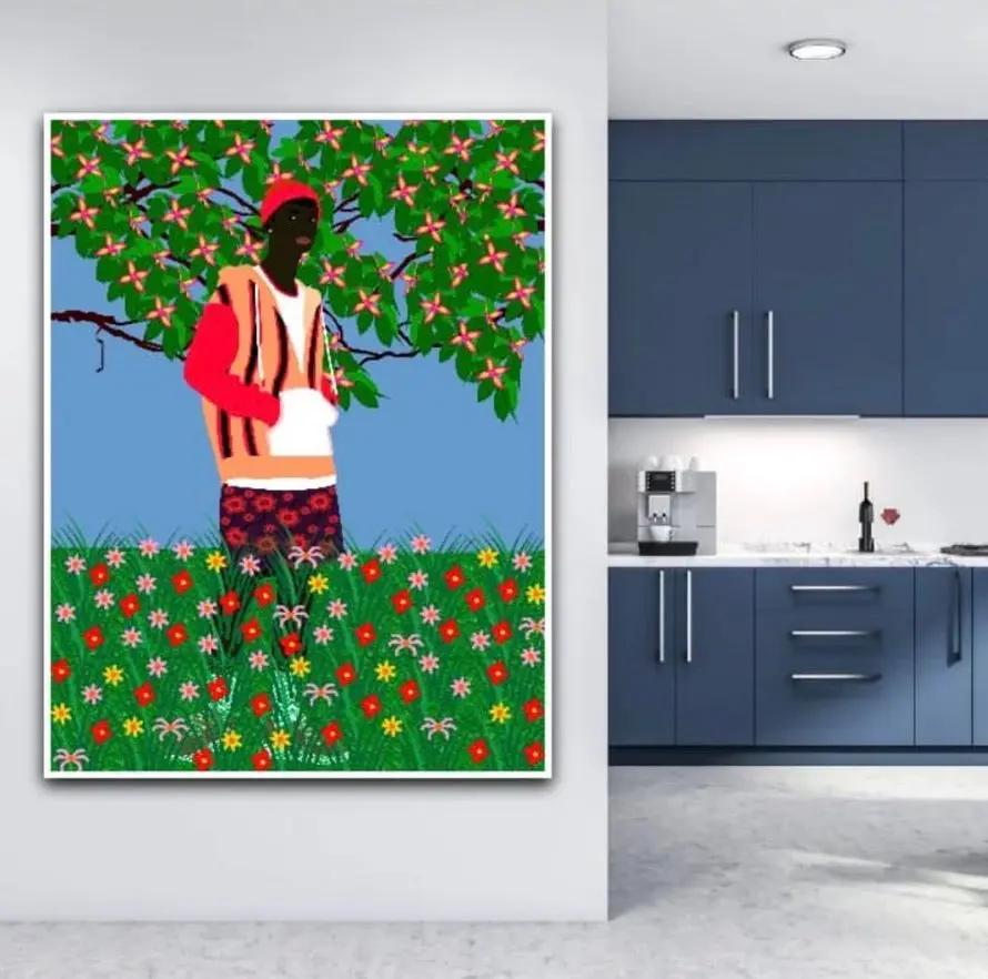 Mamus Esiebo - Garden Mall (2023) Loud Youth Projects | Premium Art Prints