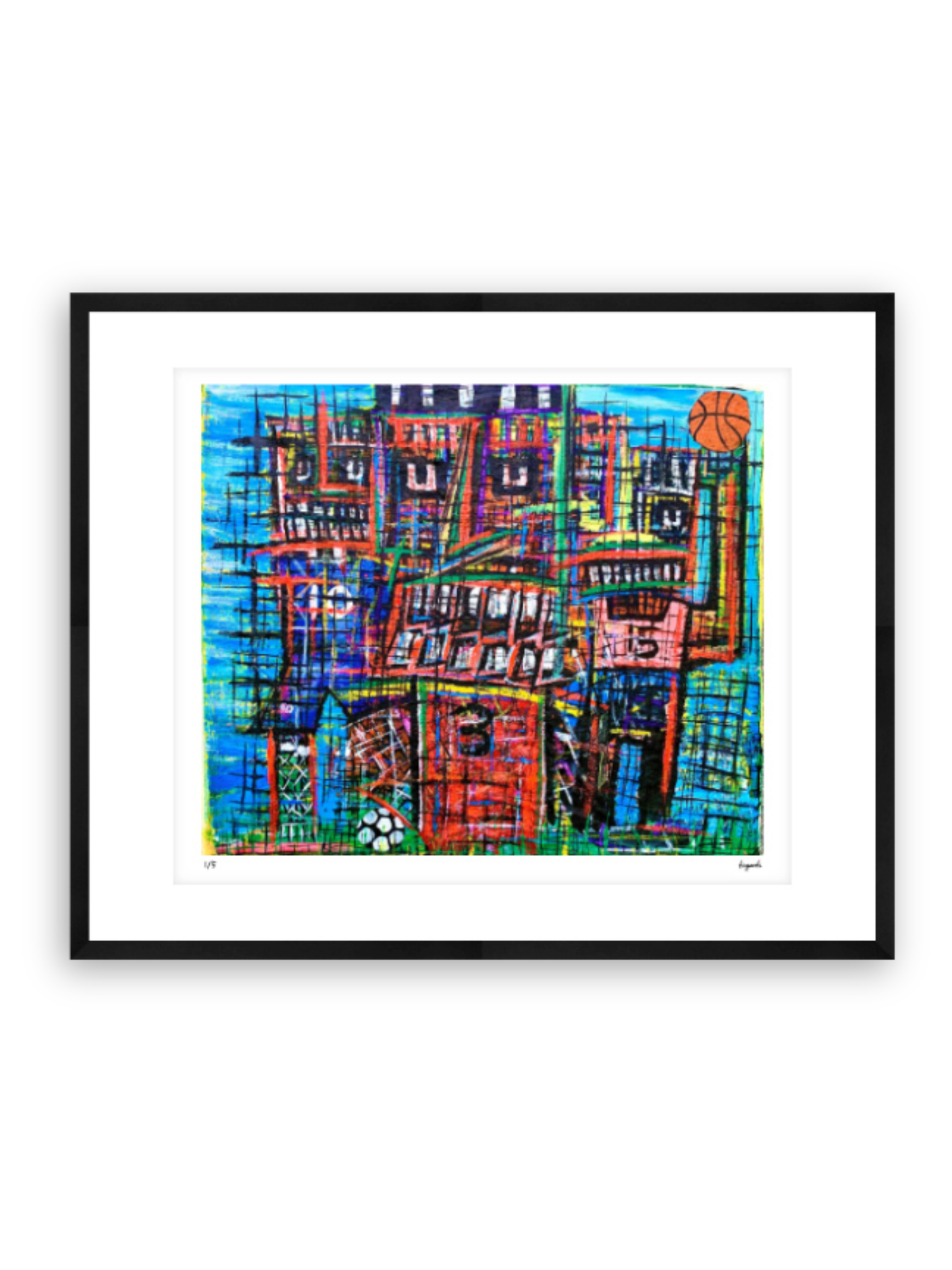 Every Wall A Window IV - 28cm x 35cm / Black - Giclée