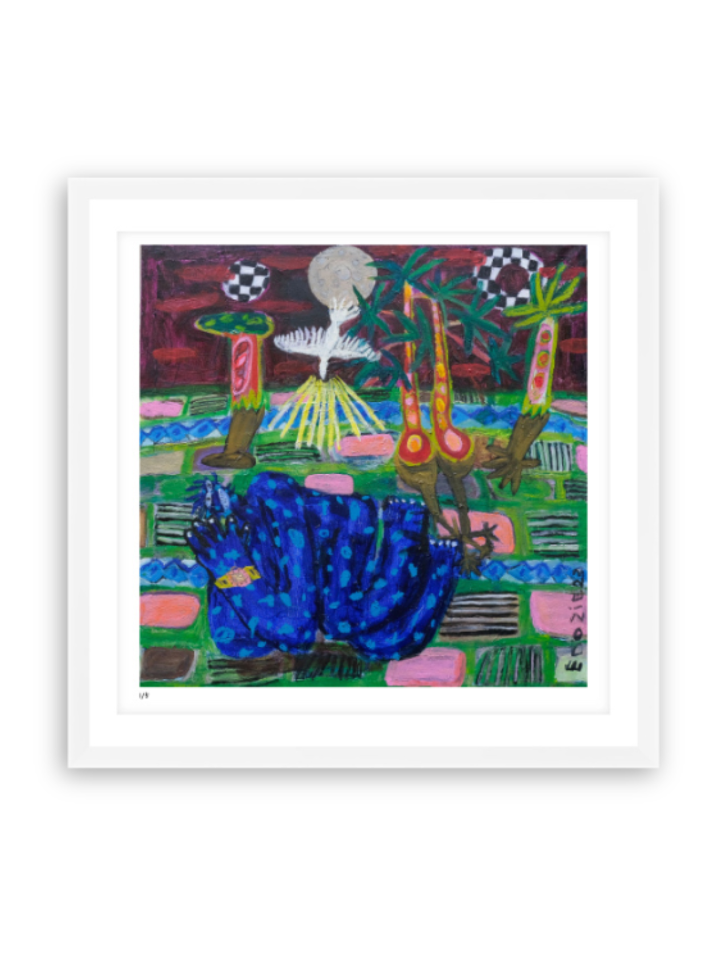 Gift of Life - 30cm x 30cm / White - Giclée