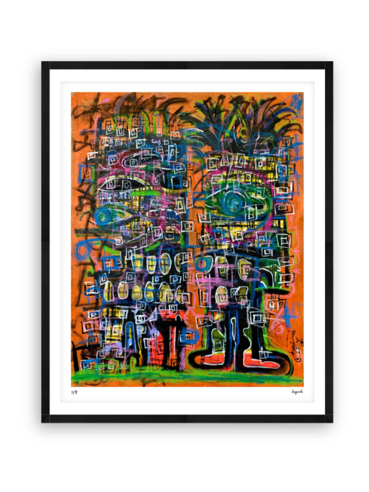 Invisible Reality - 30cm x 40cm / Black - Giclée