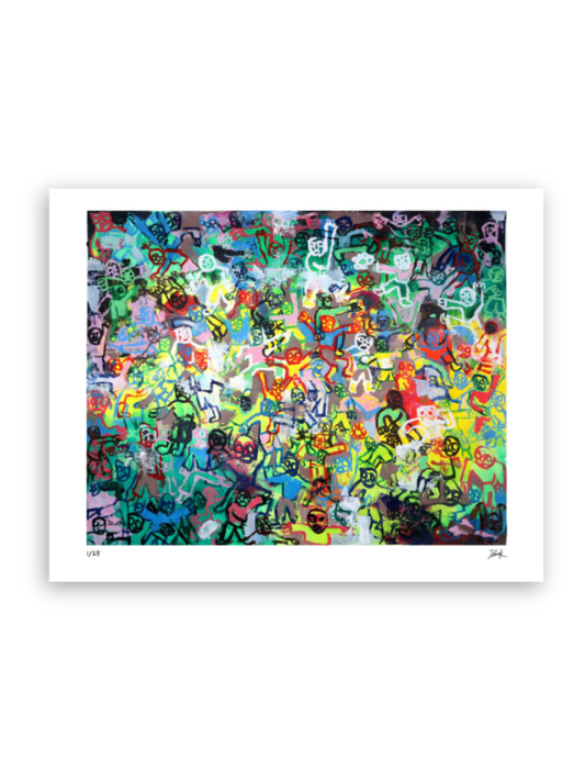 A Thousand Lives A Thousand Paths - 40cm x 50cm / Print only - Giclée