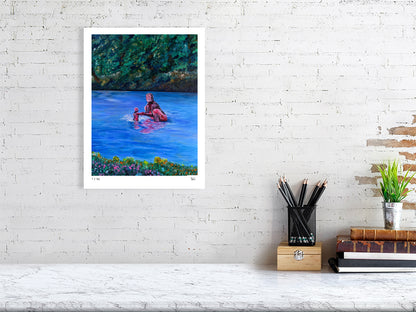 Flow of Time - 30cm x 40cm / Print only - Giclée