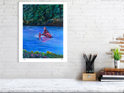 Flow of Time - 40cm x 50cm / Print only - Giclée