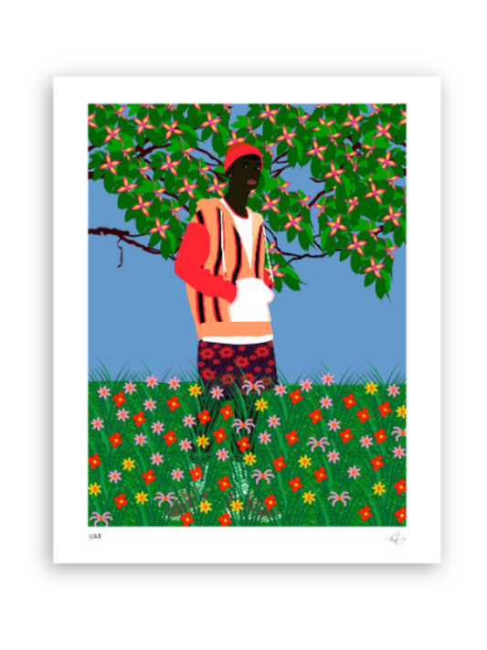 Garden Mall - 30cm x 40cm / Print only - Giclée