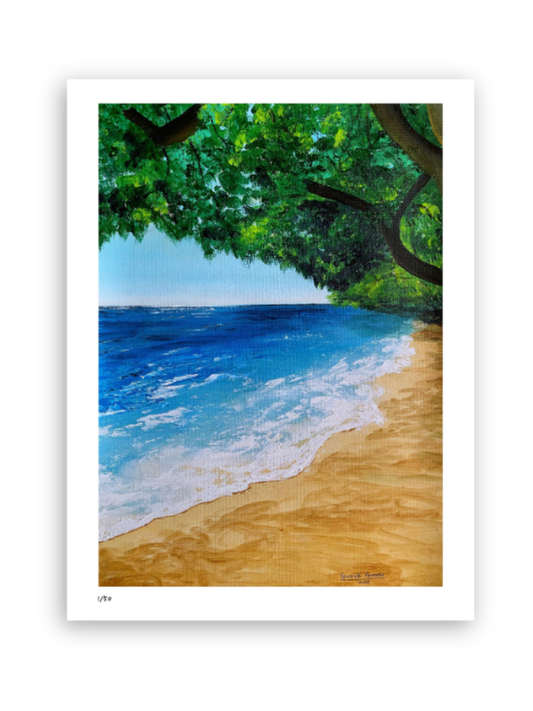 Breath Of The Waves - 30cm x 40cm / Print only - Giclée