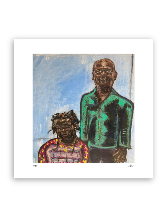 Cheryl & Charles - 30cm x 30cm / Print only - Giclée