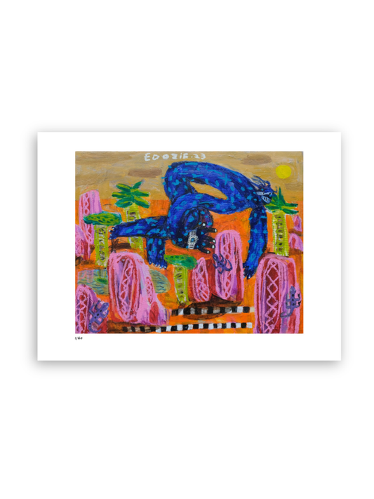 Friendly Skies - 30cm x 40cm, 11.8inches x 15.8inches / Print only - Giclée