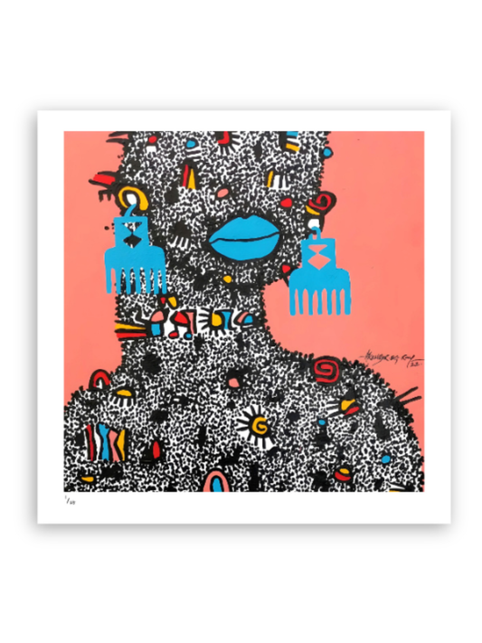 Hues and Portraits III - 30cm x 30cm / Print only - Giclée